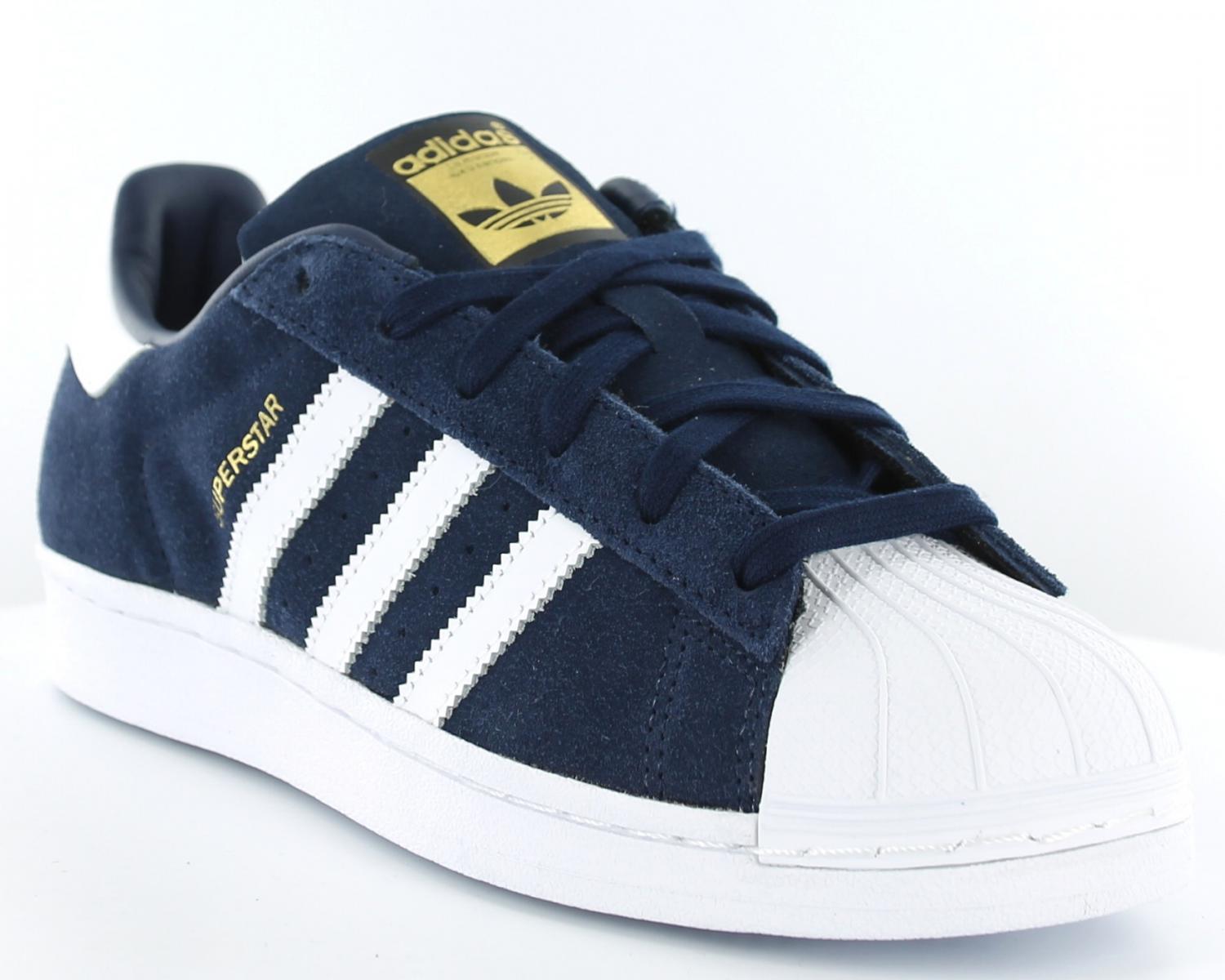 adidas superstar bleu marine femme